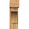 Ekena Millwork Westlake Block Rough Sawn Bracket w/ Offset Brace, Western Red Cedar, 8"W x 26"D x 26"H BKT0806X26X26WTL05RWR - alternate 4